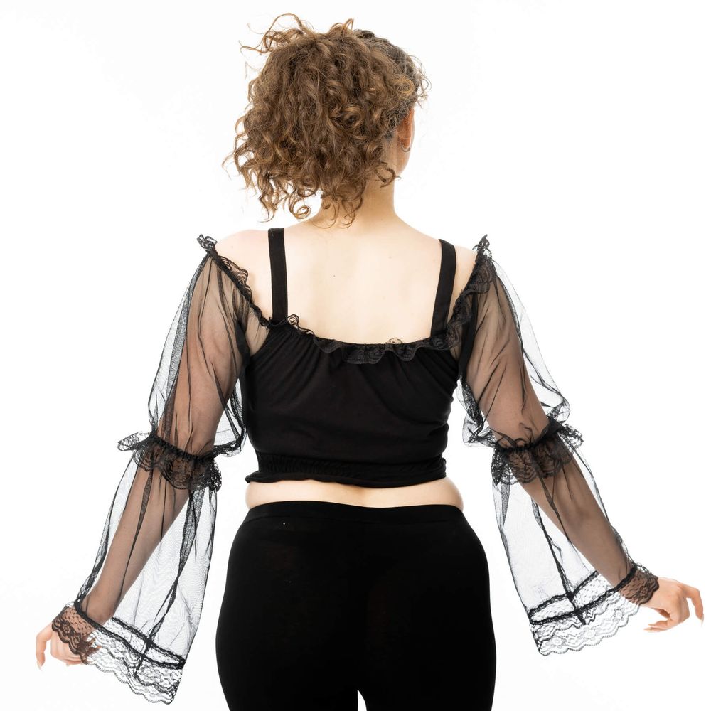 Poizen Industries - Shadowfang Longsleeve top - Black